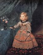 Diego Velazquez Infanta Margarita Teresa in a pink dress Spain oil painting artist